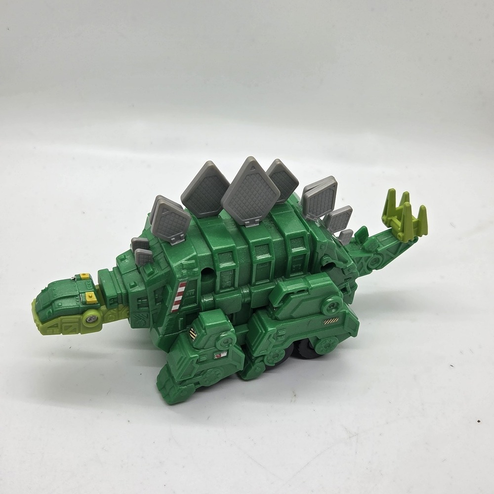 Dinotrux GARBY 6" Plastic Pull Back & Go Rev Up Stegarbasaurus Mattel 2015 PWC